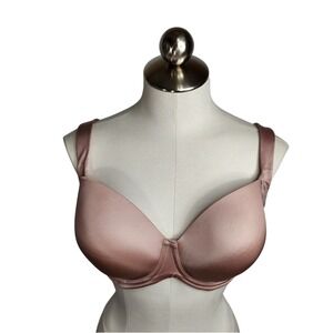 SOMA Stunning Support Bra 36G Smooth Full Coverage Pink Underwire Molded Cups